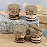 Brownie Cake Jar Set of 4