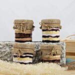 Brownie Cake Jar Set of 4