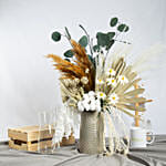 Artistic Dry Flowers Arrangement