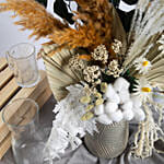 Artistic Dry Flowers Arrangement