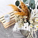 Artistic Dry Flowers Arrangement