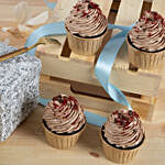 Chocolate Cupcakes Set of 4