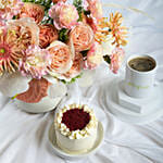 Flowers Grace and Cake