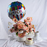 Flowers Grace Birthday Wishes Combo