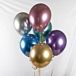 Helium Filled Multicoloured Latex Balloons