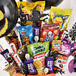 Evil Basket Halloween Treats Arrangement