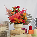 Flowers and Royce Chocolate Box Combo