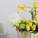 Get Well Soon Flowers Basket