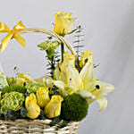 Get Well Soon Flowers Basket