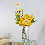 Get Well Soon Message Flowers Vase