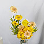Get Well Soon Message Flowers Vase