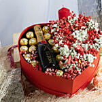 Wine & Chocolate with Baby's Breath