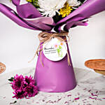November Birthday Flower Hand Bouquet