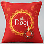 Elegant Bhai Dooj Cushion