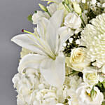 Enchanting White Flower Arrangement