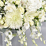 Enchanting White Flower Arrangement