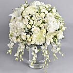 Enchanting White Flower Arrangement