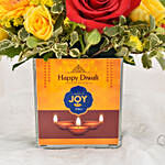 Sparks of Joy Diwali Flowers Arrangement