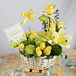 Get Well Soon Flowers Basket