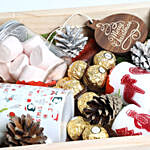 Christmas Wishes in Wooden Tray