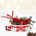 Xmas Wishes from Santa and Snowman