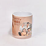 Personalised Mug with Flower Bouquet