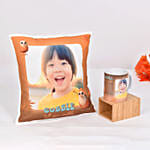 Personalised Thanksgiving Mug & Cushion