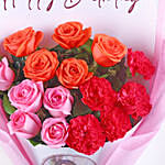 Personalised Rose Bouquet of Emotion