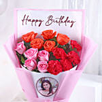 Personalised Rose Bouquet of Emotion