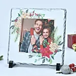 Christmas Greetings Stone Frame