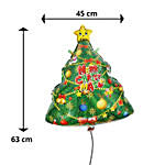 Christmas Tree Foil Balloon Set of 3