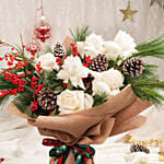 Happy Holidays Ohara Roses Bouquet