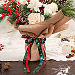 Happy Holidays Ohara Roses Bouquet