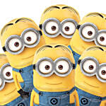 Set of 6 Minion Foil Balloons