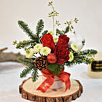 Christmas Gift Flower Arrangement