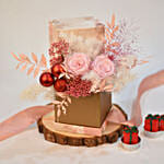 Christmas Preserve Rose Flower