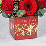 Christmas Star Flowers Arrangement