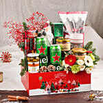 Beer and Treats Lover Holiday Wishes Hamper
