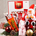 Merry Christmas Chocolates and Santa Tray