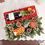 Red Wine Christmas Gift Box