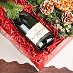 Red Wine Christmas Gift Box