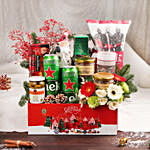 Beer and Treats Lover Holiday Wishes Hamper