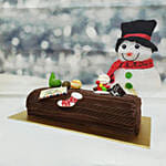 Xmas Choco coco Log Cake