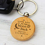 Expression of Love Engraved Keychain