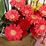 Phalenopsis and Gerberas Beauty Arrangement
