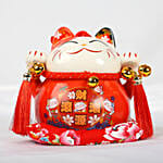 Ceramic Lucky Cat Piggy Bank