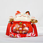 Ceramic Lucky Cat Piggy Bank