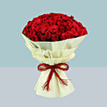 99 Red Roses Bouquet For Valentine