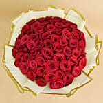 520 V Day bouquet of 52 Roses