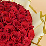 520 V Day bouquet of 52 Roses for Valentine